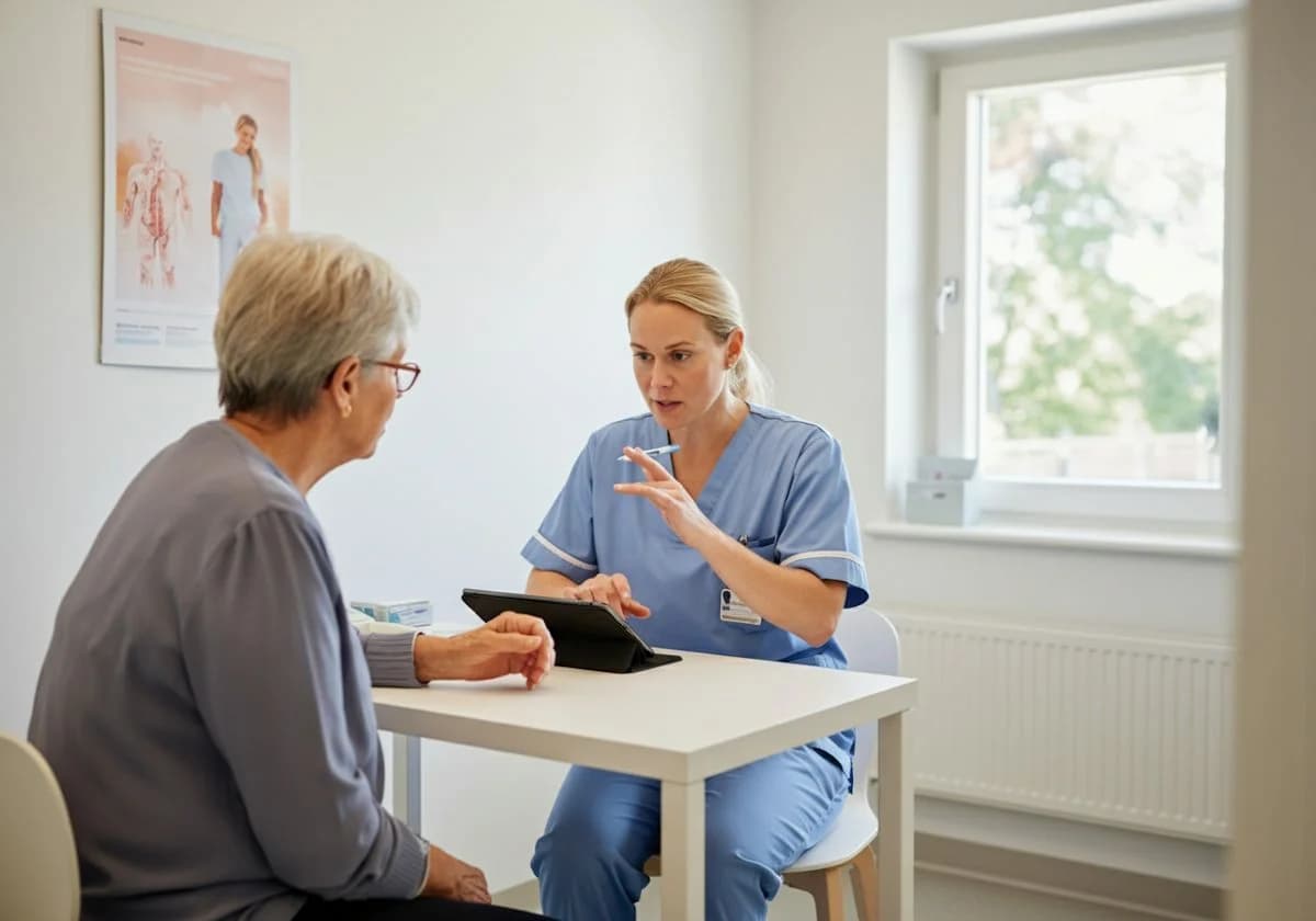 Healthcare professional consultation